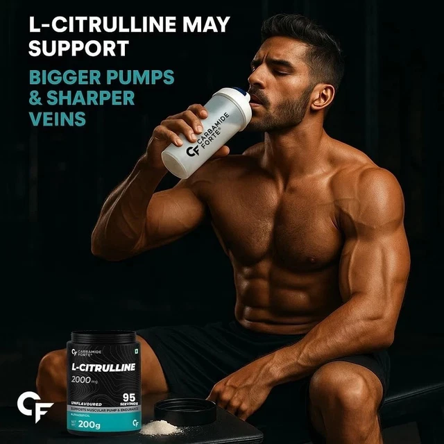 CARBAMIDE FORTE L Citrulline PowderPre Workout Supplement For Men ...