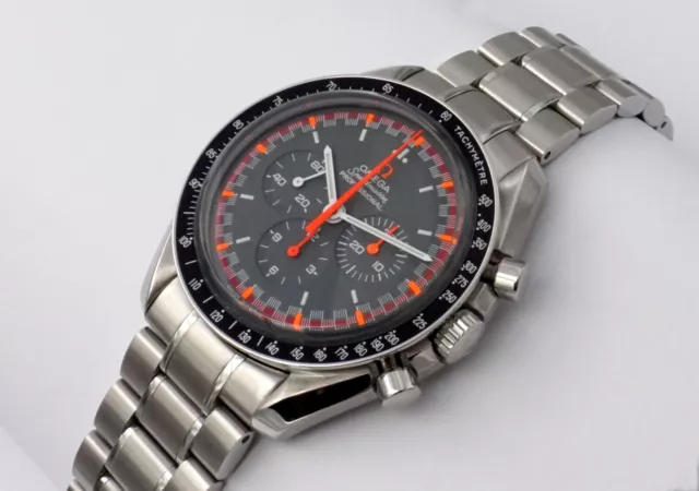 Omega Speedmaster Japan Edition Racing Dial Glasboden Ref.:357350 Zertifikat/Box