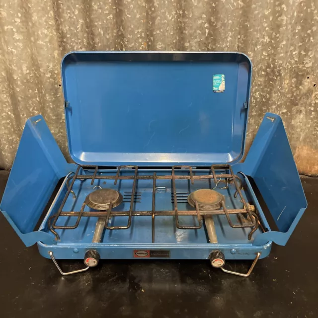 VINTAGE PRIMUS CAMPING Stove Burner Top For Gas Bottle 1957 Bacho