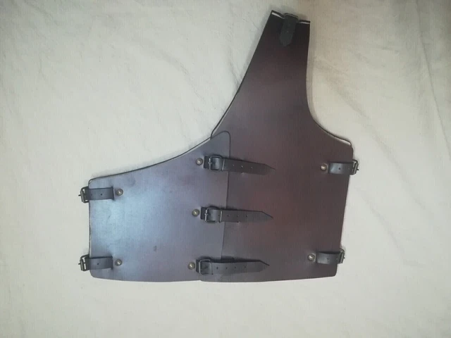 DG LARP Leather Armor for Women Ladies Leather Corset Woman Viking Armour.