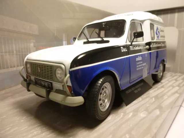 Renault R4F 4 90 Th Anniverssaire Edition Solido 1/18....C Est Le Dernier...
