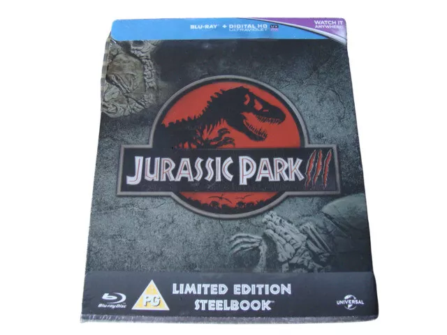 Jurassic Park III Blu-ray, Zavii, Edition Limitée Sous Blister
