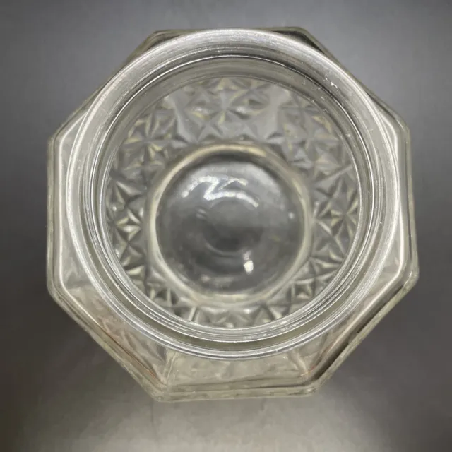 Klares Pressglas Ingwerglas Urne Aufbewahrungsglas Topf Wohnkultur Ornament 6