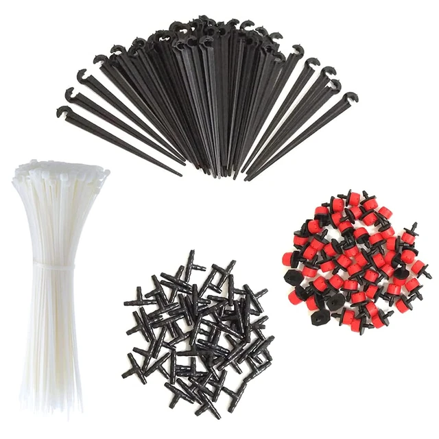 Gocciolatore per Irrigazione Kit 250 Pezzi Gocciolatori Irrigazione Regolabile P
