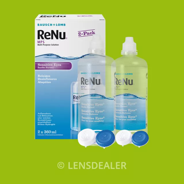 ReNu MPS SENSITIVE EYES BIG PACK 2x360ml BAUSCH&LOMB