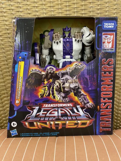 Hasbro Transformers Legacy United Leader Class Beast Wars Universe Tigerhawk ⭐️