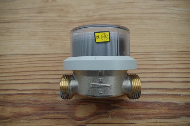 ELSTER S100 A EVZW-AK3 Wasserzähler Wasseruhr Ungeeicht Warmwasser A+S ...