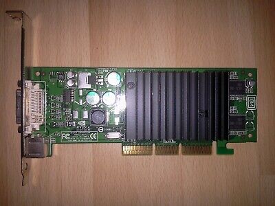 NVIDIA Geforce4 MX440 64MB AGP 8X DVI Vintage video card