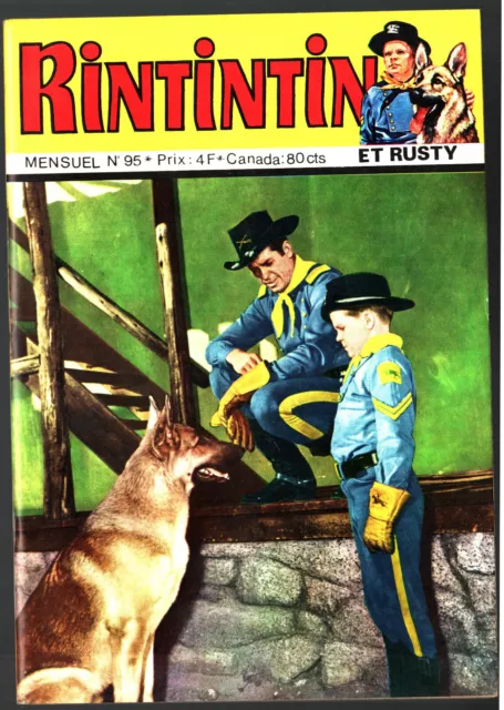 MENSUEL RINTINTIN ET RUSTY n°95 ¤ WILLY WEST / BONANZA ¤ 1977 SAGEDITION