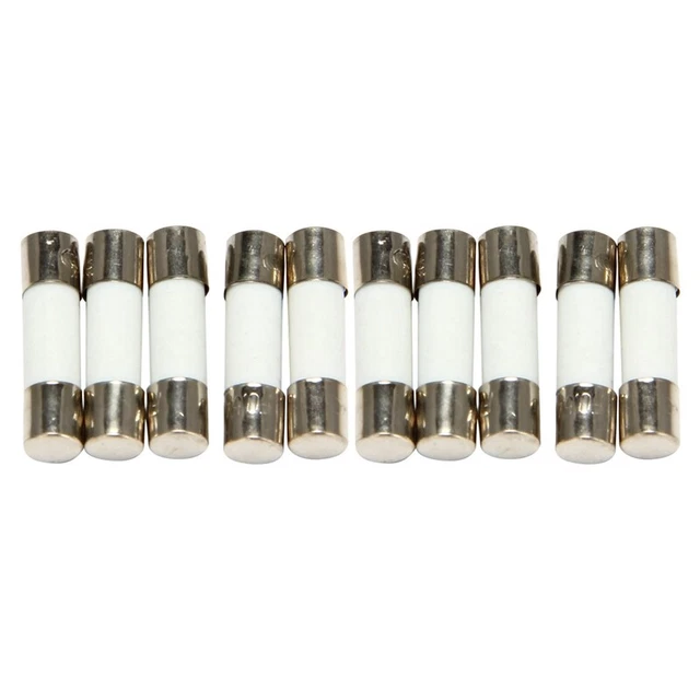 10Pcs 250V 0.5 a 500mA rupture rapide Tubes des fusibles ceramique 5 x 20 mm MR8