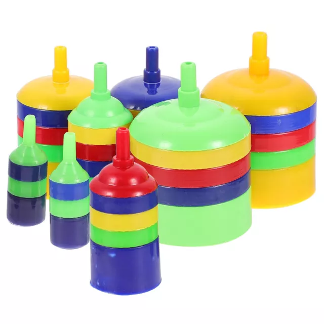 8 Pcs Pump Stone Abs New Material Colorful Plastic Air Diffuser