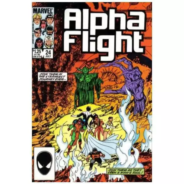 Alpha Flight #24 Marvel Comics July Jul 1985 (VFNM)