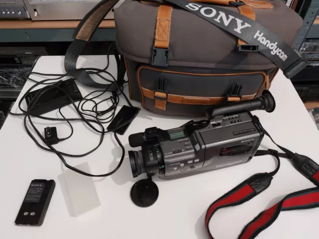 SONY CCD F330F Video Cassette Recorder Handycam Sacoche Accessoires pour piéces