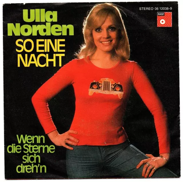 Ulla Norden - So eine Nacht / Wenn die Sterne sich dreh'n / Single von 1974