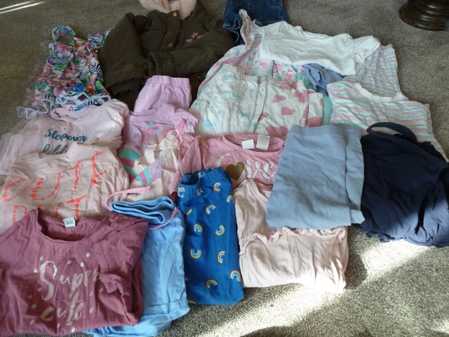 Job Lot Bundle Girls Clothes 5-6 Years