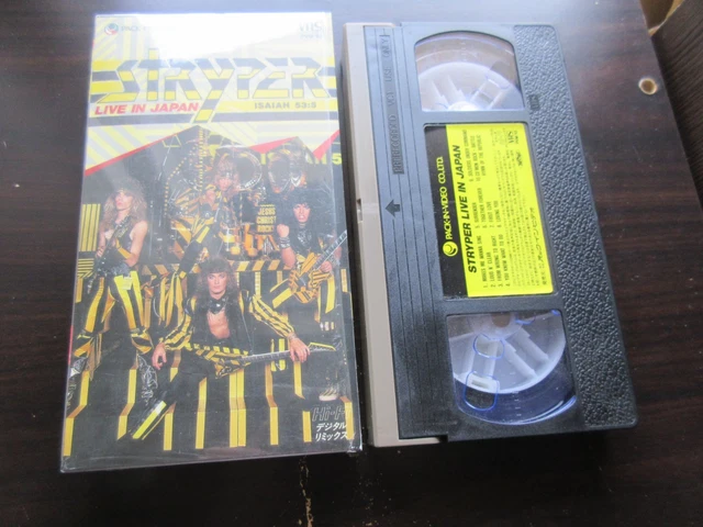 STRYPER ISAIAH 53:5 - Live In Japan (VHS, 1985) $23.50 - PicClick CA