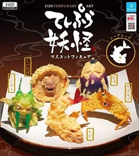 Tempura Yokai Figure Normal Comp 5 variety set Gashapon toys Japan