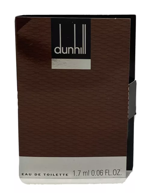 Alfred Dunhill Mens 0.06 oz 1.7 ml Eau De Toilette Mini Travel Sample Vial