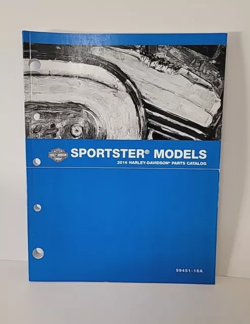 2016 Harley Davidson Sportster Models Parts Catalog Manual 99451-16A