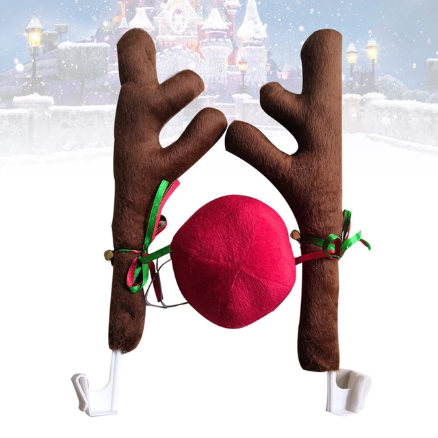Rudolph Die Rote Nase Rentier Auto Dekoration Weihnachts-Rentier-Auto-Kit LKW