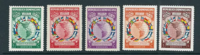 Dominicana Repubblica 1940 50th Anniversario. Di Pan - Americana Union (Sc