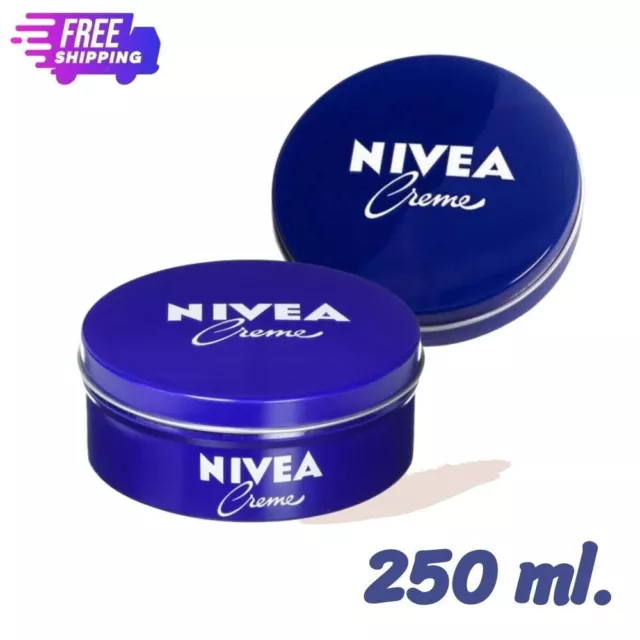 NIVEA CREAM 100%Authentic cream made in Germany nourishing body lips hands250ml.