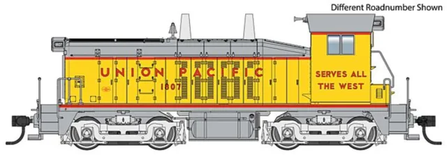 Walthers HO EMD SW7 Union Pacific UP #1817 DC