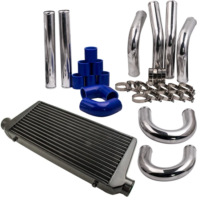 LUXERAD Kit Tuyaux Intercooler Silicone Bleu Pour Mitsubishi L200 2.5 TD
