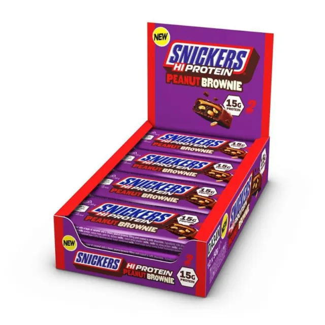#024 Snickers HiProtein PeanutBrownie 12x50 g