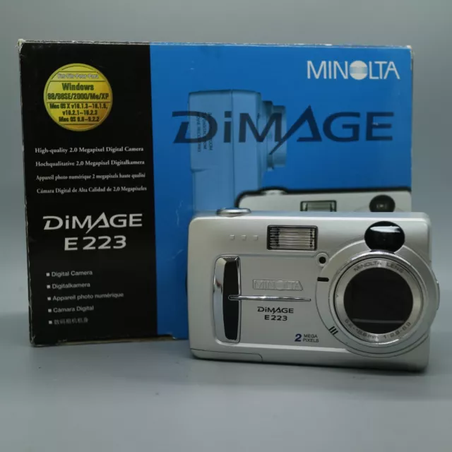 minolta dimage e223