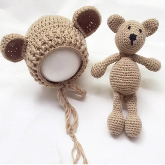 Newborn Infant Baby Girl Boy Unisex Photography Prop Crochet Knit Cute Costume H