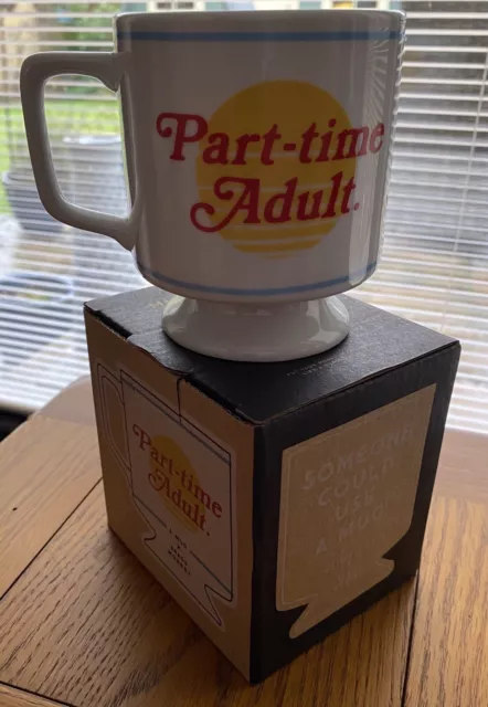 Part-Time Adult Ceramic Mug - by Brass Monkey - Great Stocking Filler!