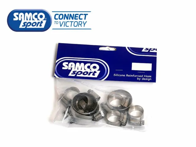 Kit Clip Tubi Radiatore Y Piece Race Design Samco Per 350 Exc-F / Xcf-W 2012-16