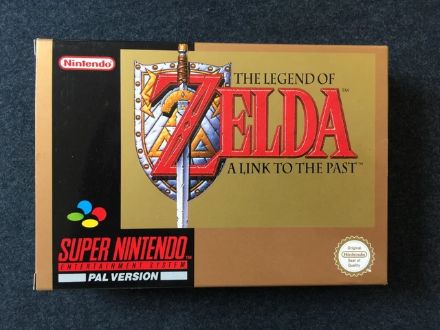 The Legend Of Zelda A Link To The Past Super Nintendo Snes Pal Ukv Molto Bello!!
