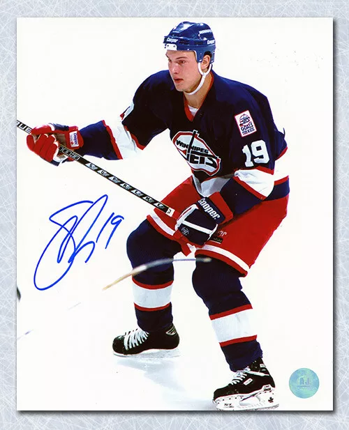 Shane Doan Winnipeg Jets Autographed Rookie 8x10 Photo