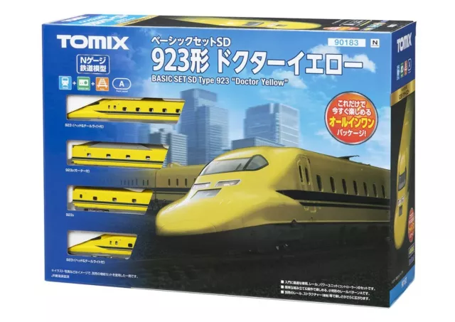 TOMIX N Gauge Basic Set SD 923 Doctor Yellow 90183 Model Train Tomytec Japan