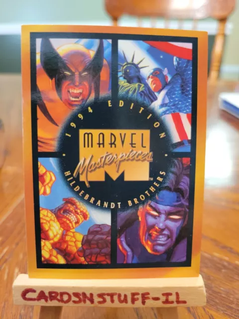 1994 Marvel Masterpieces GOLD FOIL Signature and BASE CARDS  You Pick!
