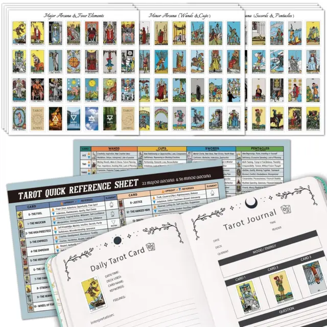 MINI TAROT STICKERS for Journaling - 1008 PCS Tarot Card Stickers