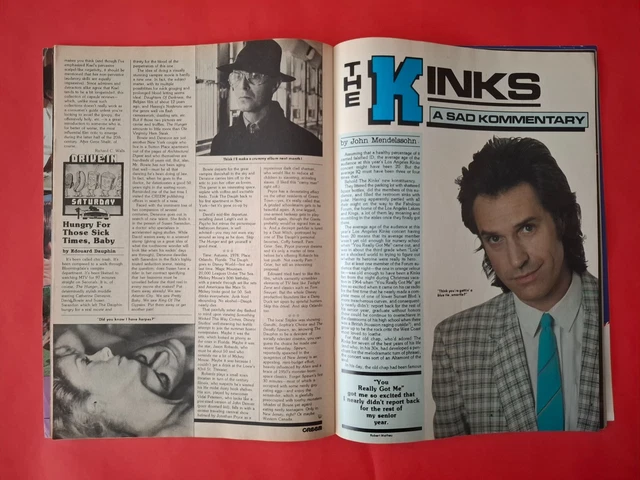 CREEM USA MAGAZINE Vol.15 No.3 August 1983-The Kinks/Molly Hatchet/Lita ...