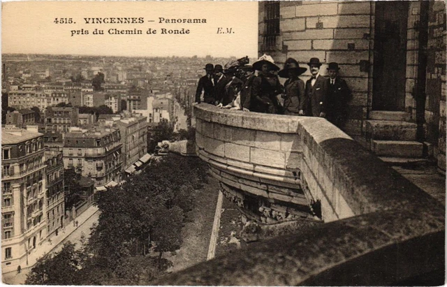 CPA AK Vincennes Panorama taken from the Chemin de Ronde FRANCE (1283276)
