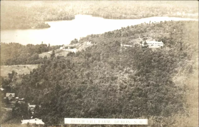 Dublin New Hampshire NH Beech Hill Farm Real Photo Vintage Postcard