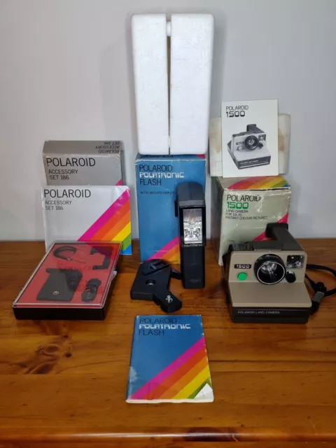 Polaroid Land Camera 1500 - Accessory set 186 - Polatronic flash