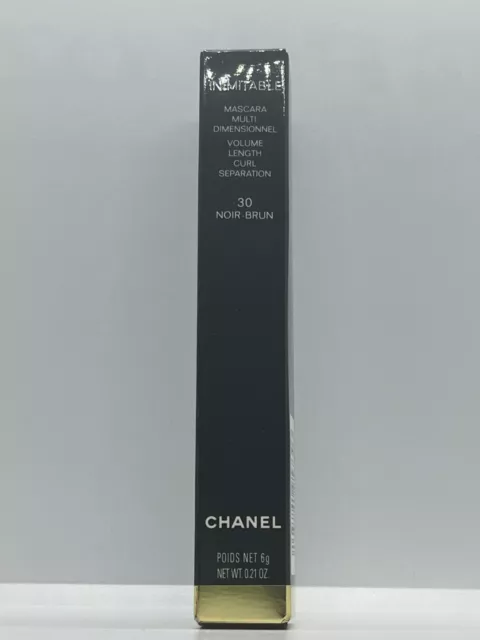 Chanel Inimitable Volume Length Curl Separation Mascara 30 Noir Brun 0.21 oz