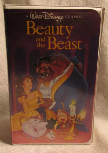 Walt Disney Classic Beauty and the Beast VHS Black Diamond #1