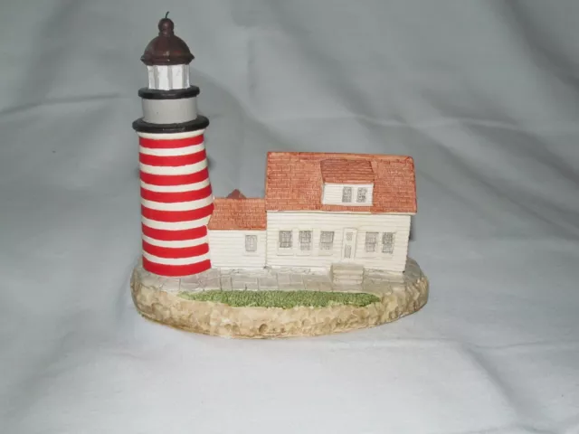 Harbour Lights #103 West Quoddy Head Lighthouse Maine 1991 #1176/5500