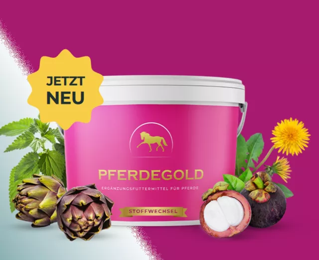 Pferdegold Stoffwechsel für Pferde  1,5 kg *SOFORTVERSAND*