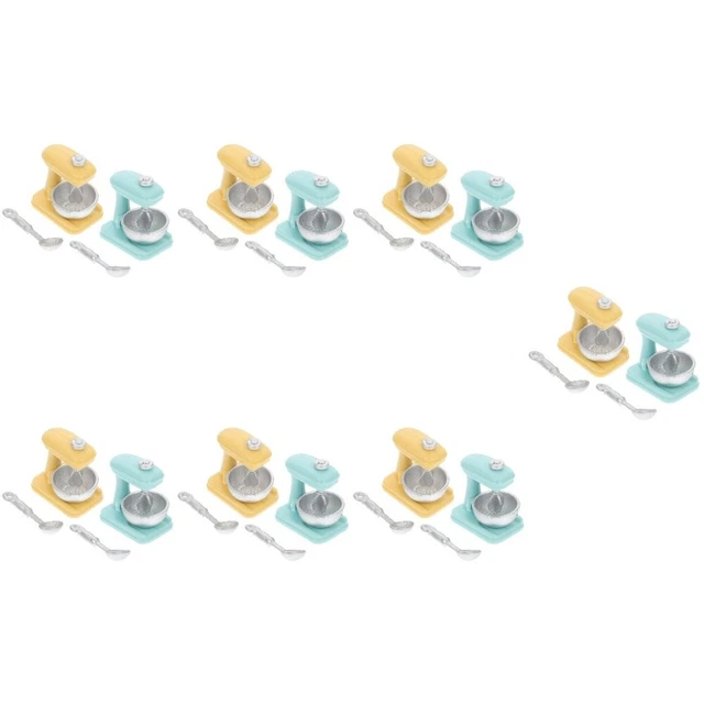 7 PCS BLENDER Model Childrens Toys Micro Landscape Decoration £20.25