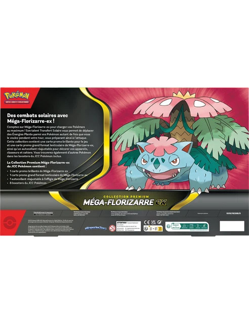POKEMON COFFRET PREMIUM Mega Florizarre Ex FRPOEVPRENOV25 EUR 67,19 ...