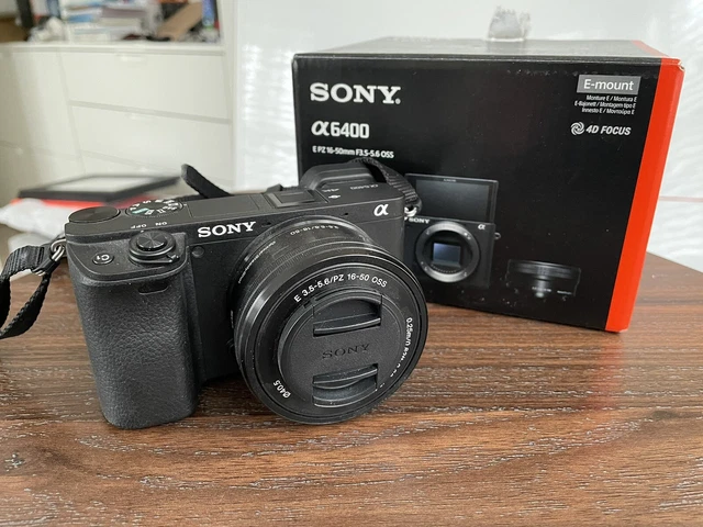 Sony Alpha a6400 24.2MP Digital Camera - Black (Kit with 16-50mm Power Zoom...