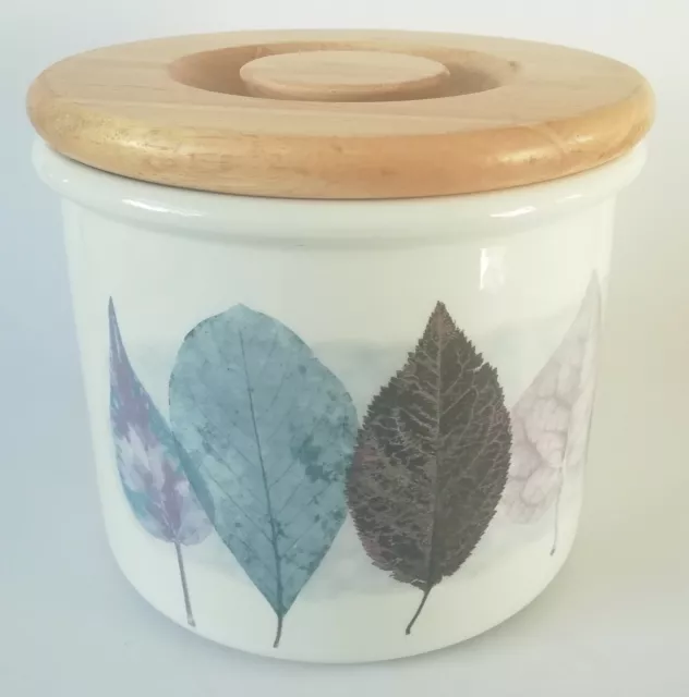 Portmeirion Dusk Storage Jar and Wooden Lid